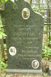 Левитан Цалель Вульфович, Москва, Востряковское кладбище